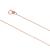 9k Rose Gold Anchor Chain (1.1mm)