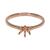 9k Rose Gold 6 Claw Solitaire Mount (0.50-1.00)