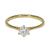 9k Gold 6 Claw Solitaire GH Moissanite Ring (0.50ct - 1.00ct)