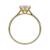 9k Yellow Gold 6 Claw Solitaire GH Moissanite Ring (0.50ct - 1.00ct)