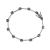 9kt White Gold Oval Tanzanite Bracelet (T4.00ct)