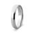 9k White Gold Comfort Fit Wedding Band (4mm)