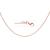 18k Rose Gold Anchor Chain (1.3mm)