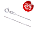 Silver Anchor Link 040 Essential Chain (1mm)